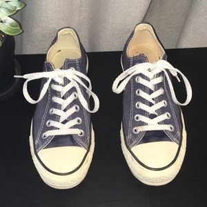 Navy Blue Converse Shoes